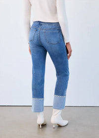 Fdj - Pearla Pull-on Straight Ankle Denim Jeans