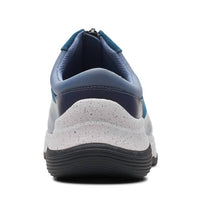 Clarks Women's Jaunt Way Clog in blue grey suede - women's shoe - view 5