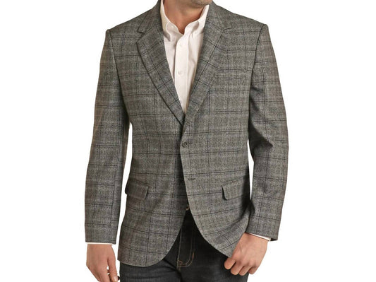 Rock & Roll Denim - Plaid Sports Coat