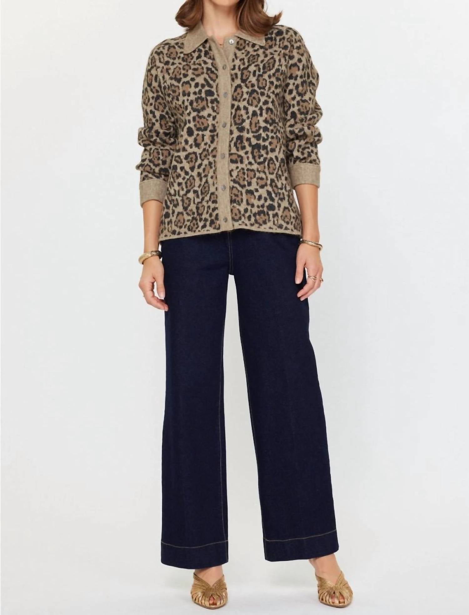 Current Air - Long Sleeve Button Up Cardigan