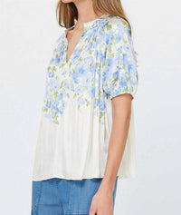 Current Air - Fauna Floral Top