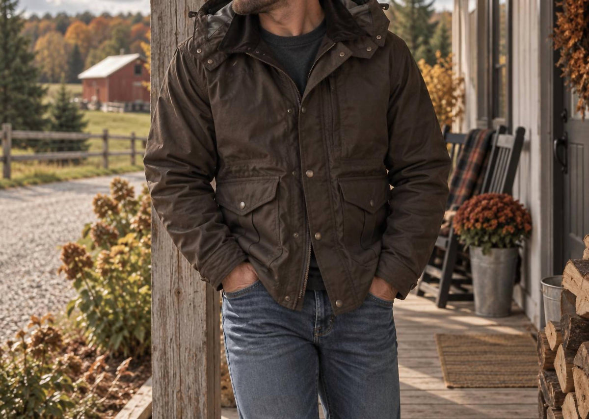 Filson - FILSON COVER CLOTH WOODLAND JACKET
