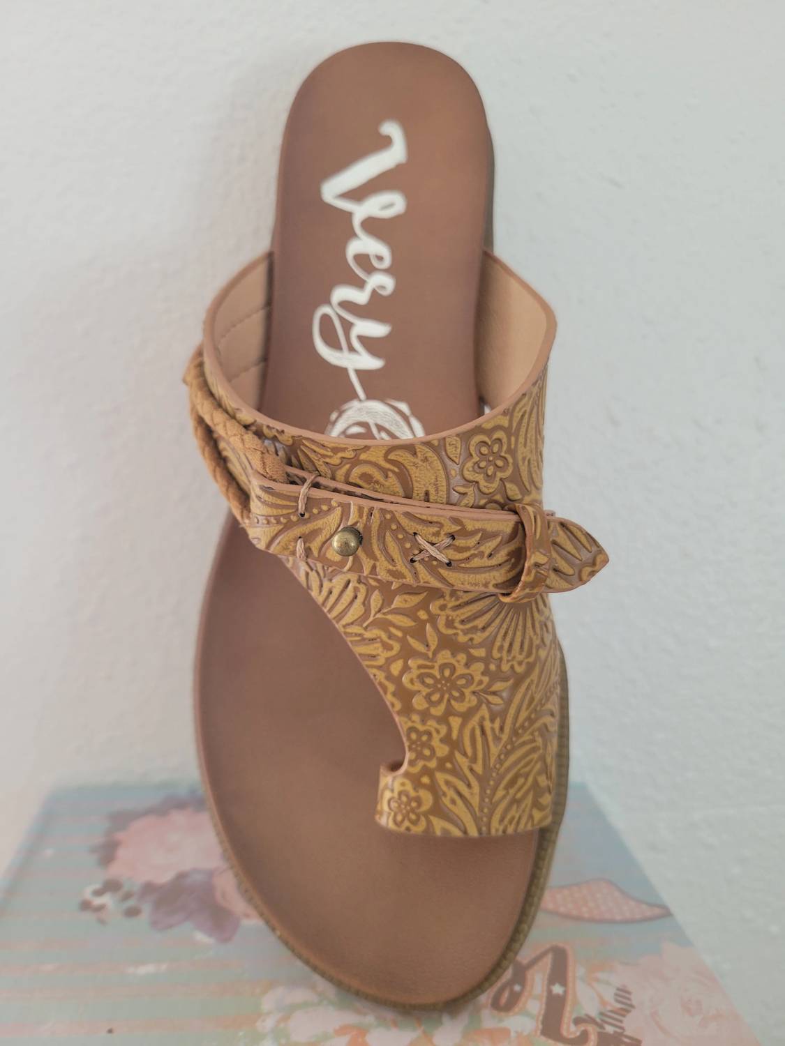 Very G - Women's Corina Tooled Sandal