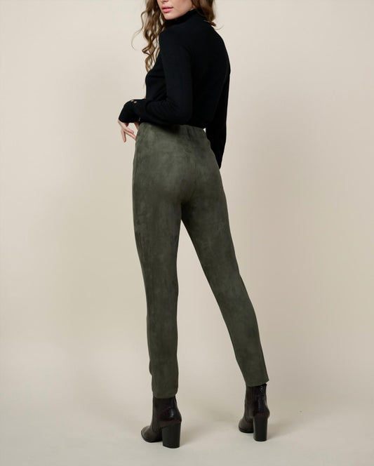 Skies Are Blue - Women's Avis Faux Suede Leggings