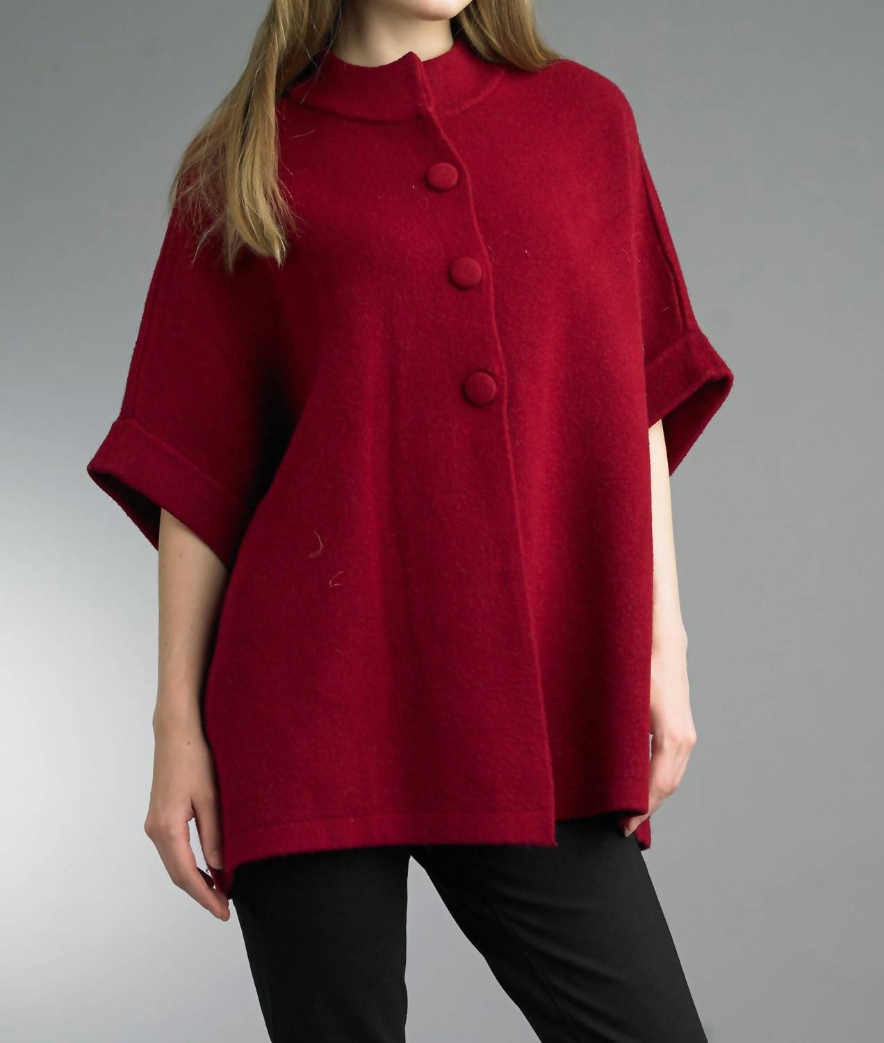 Tempo Paris - Four Button Knit Jacket