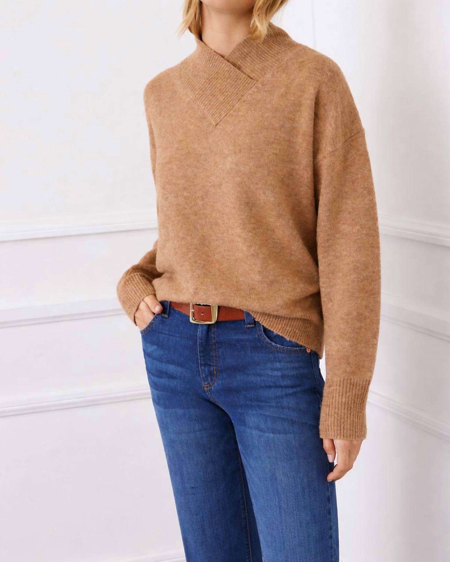Karen Kane - shawl collar sweater
