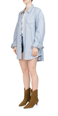 Denimist - Cowboy Shirt Railroad Stripe
