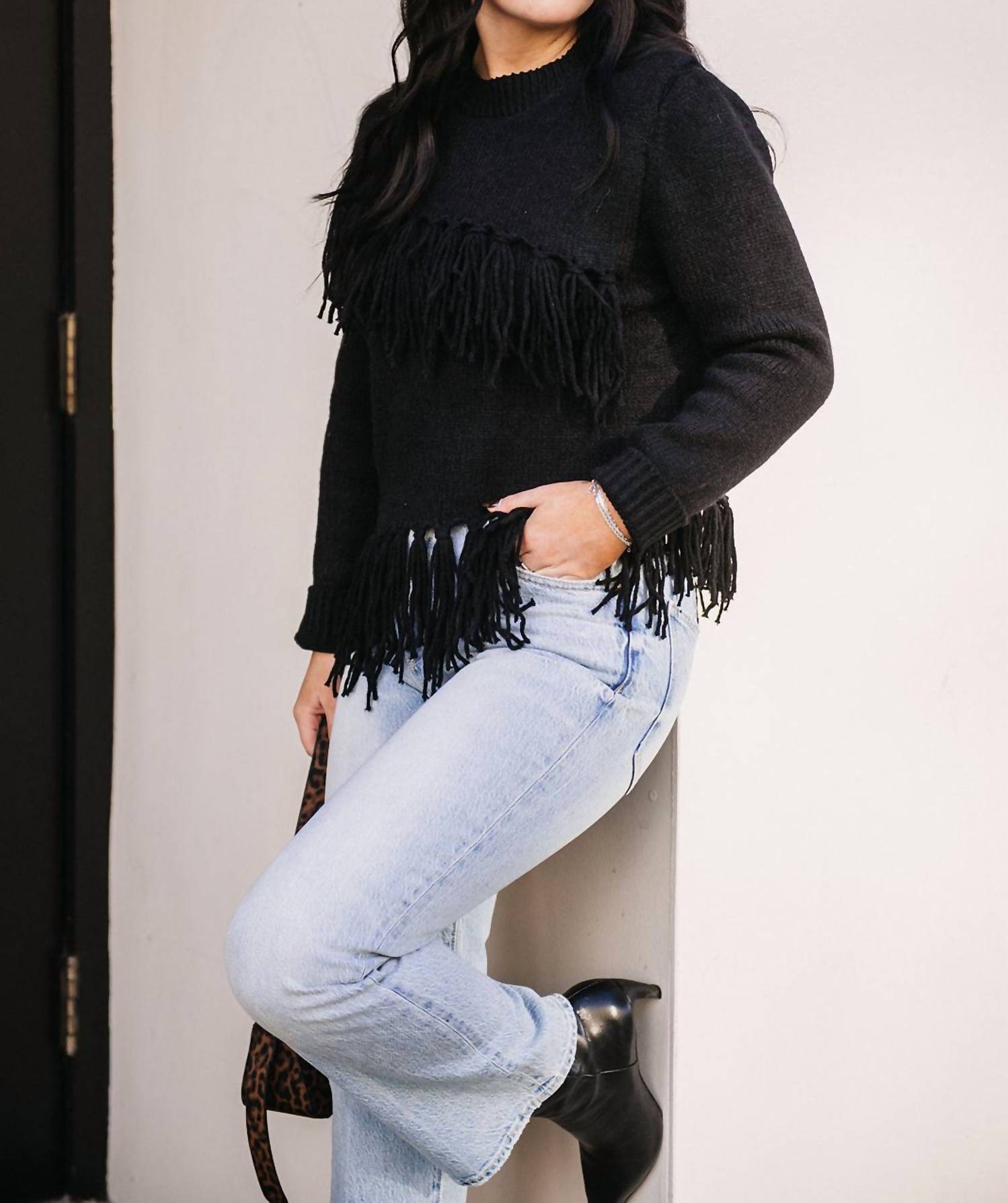 Deluc - Fringe Sweater