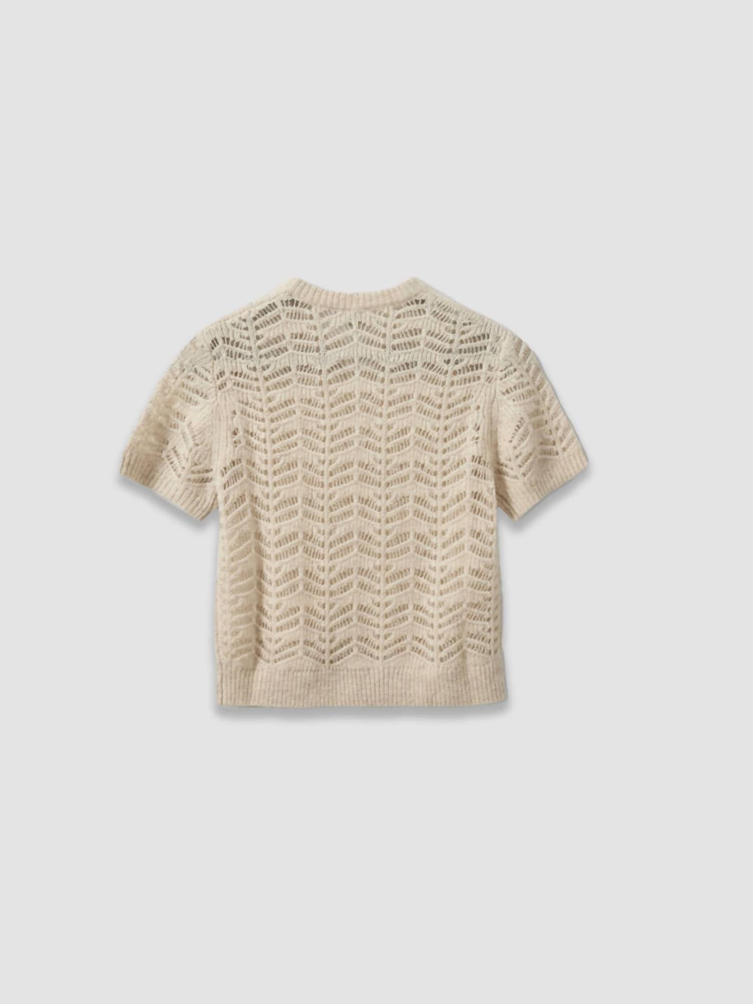 The Garment - Verbier Pointelle Mini Sweater