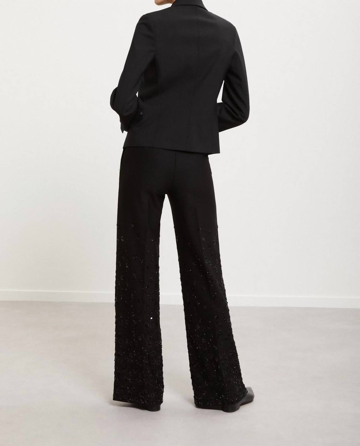 Ottod'Ame - Sequins Palazzo Trousers
