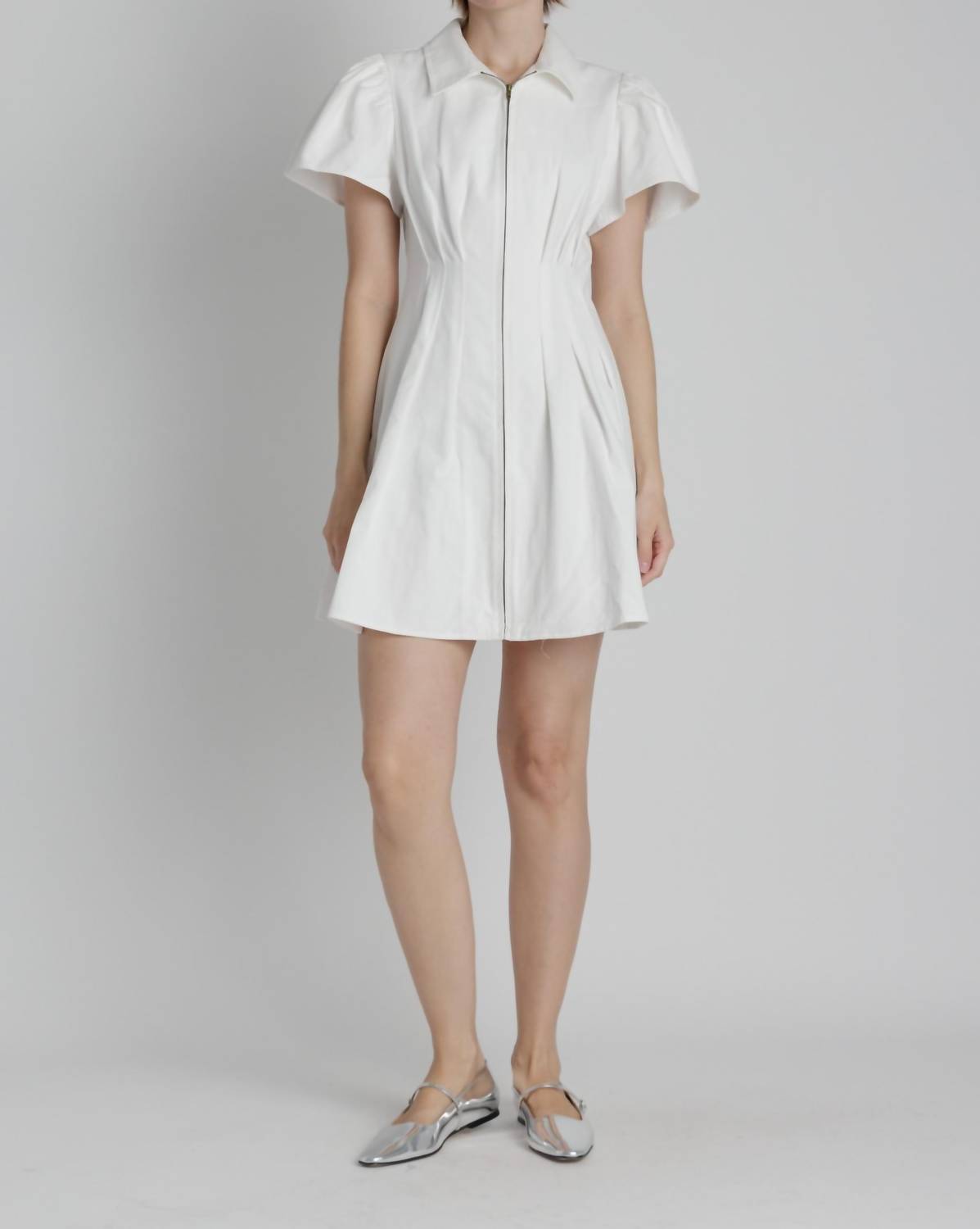 Aureum - Twill Utility Mini Dress
