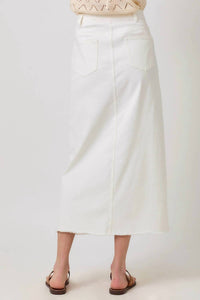 Mystree - Front Slit Midi Skirt