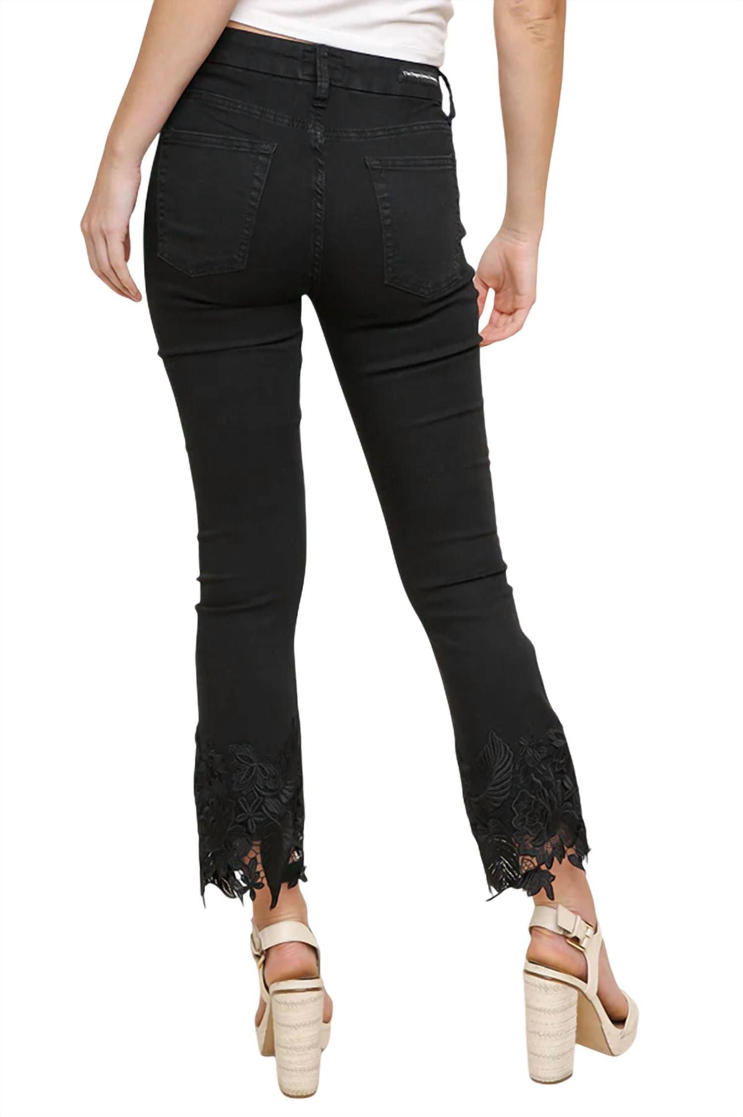 Umgee - High Waist Stretch Slim Straight Jean