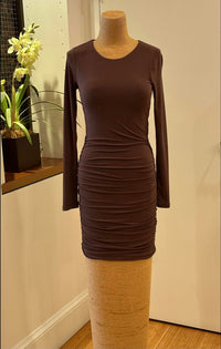 LAVENDER BROWN Women's Ellis Dress in coco brown - women's dress