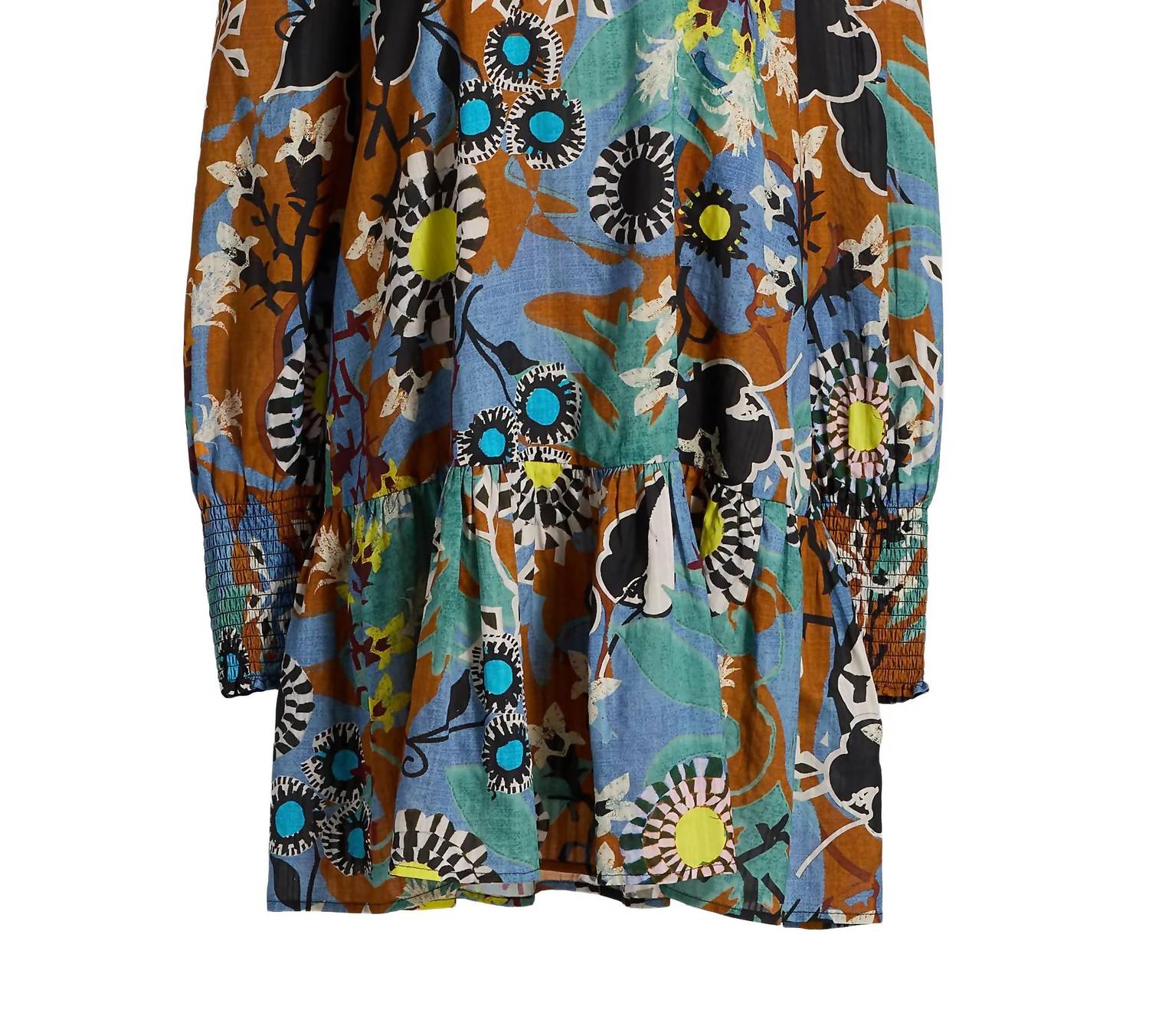 Marie Oliver Irena Floral Minidress in oasis - women's dress - view 7