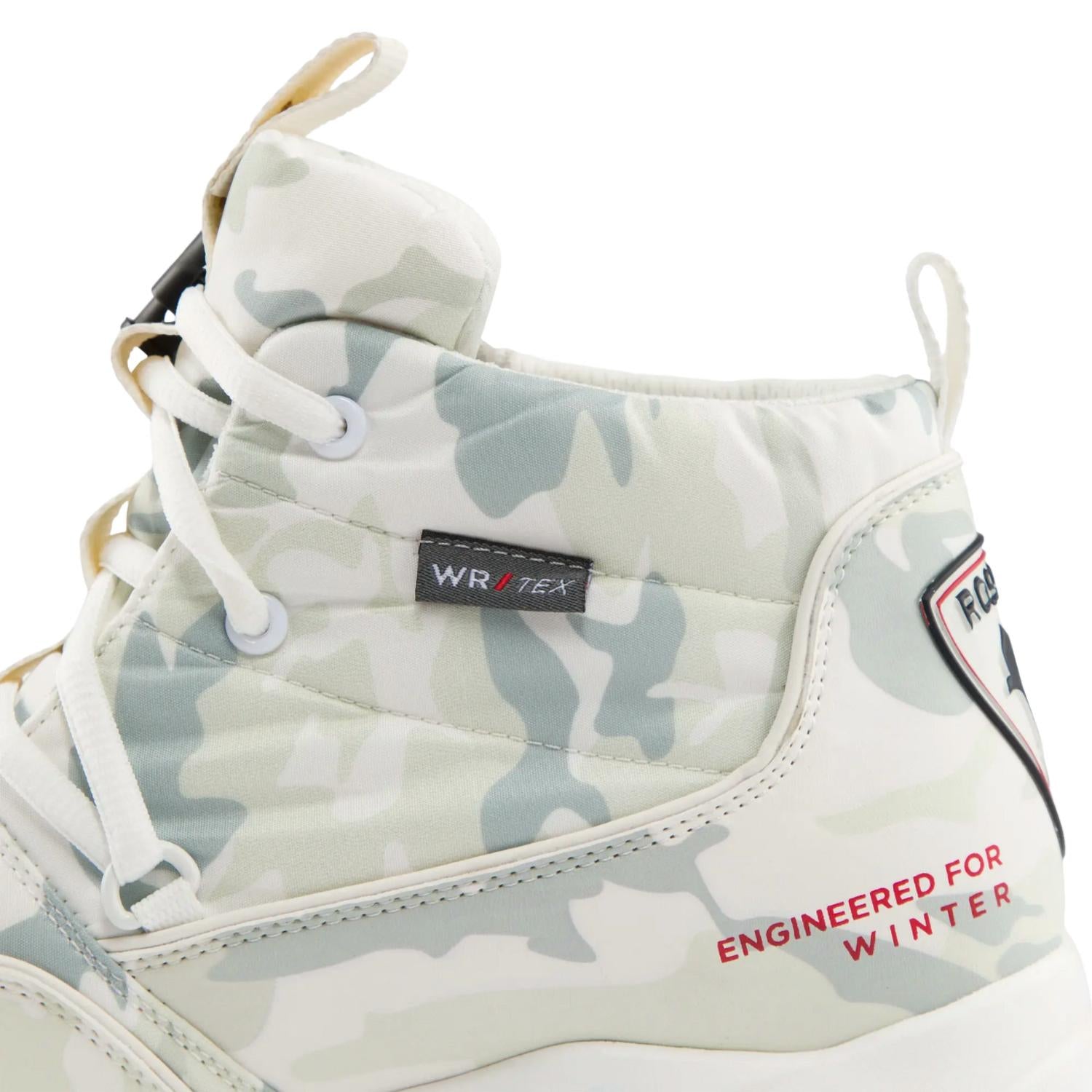 Rossignol Women's Podium Camo Boots in white - women's shoe - detail view