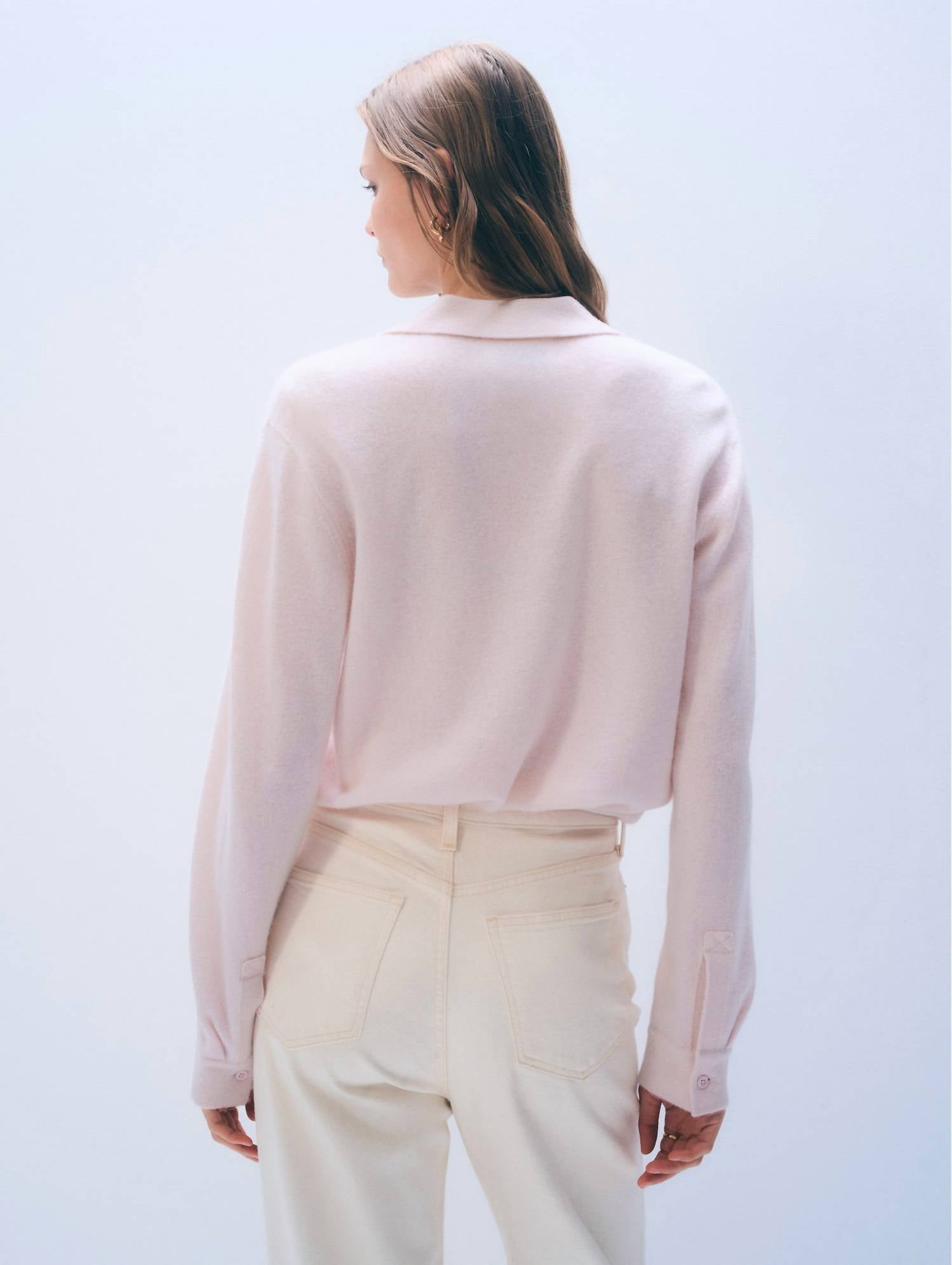 White + Warren - Cashmere Textured Henley Top