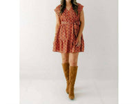 Joy Joy - Pin Tuck Edged Mini Dress