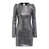 Rachel Zoe - Karlee Sparkle Backless Sequin Dress