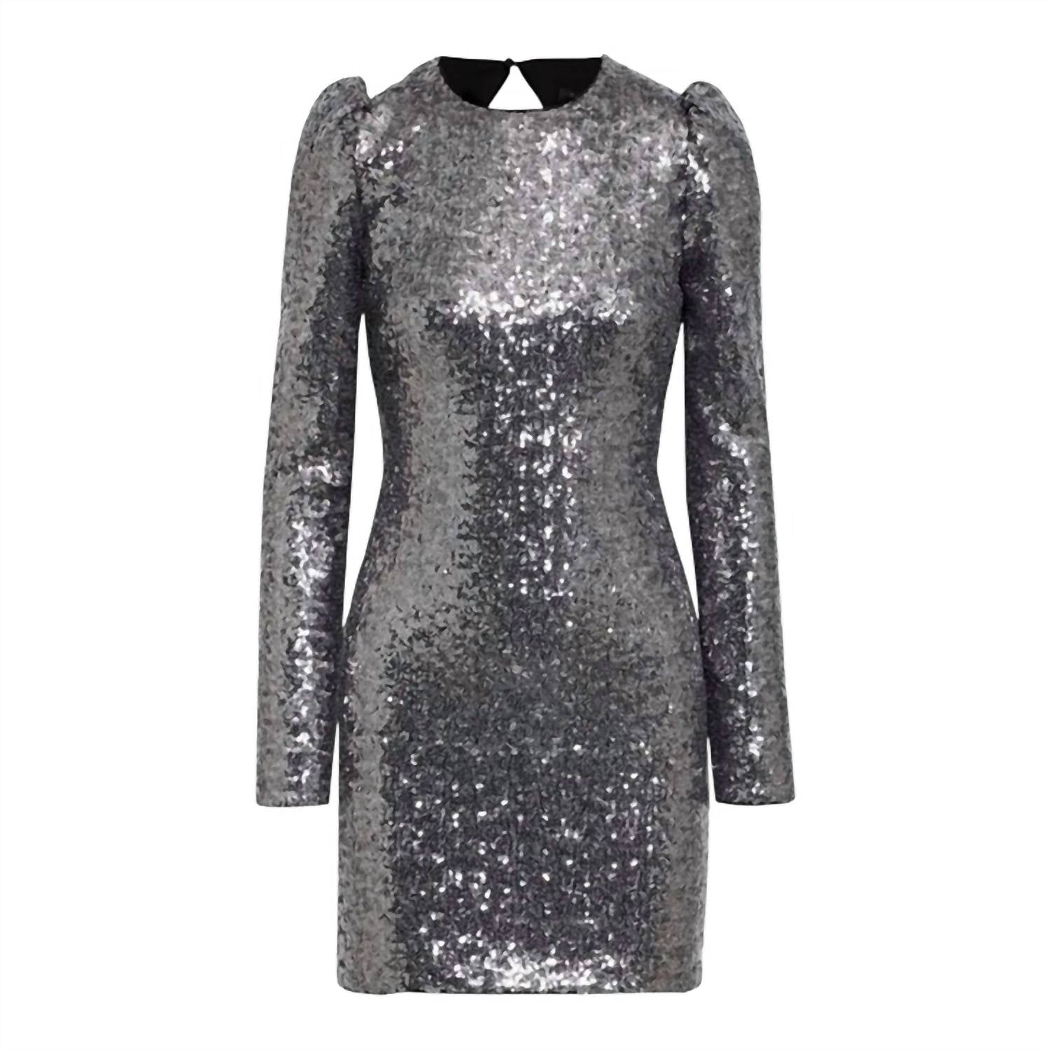 Rachel Zoe - Karlee Sparkle Backless Sequin Dress