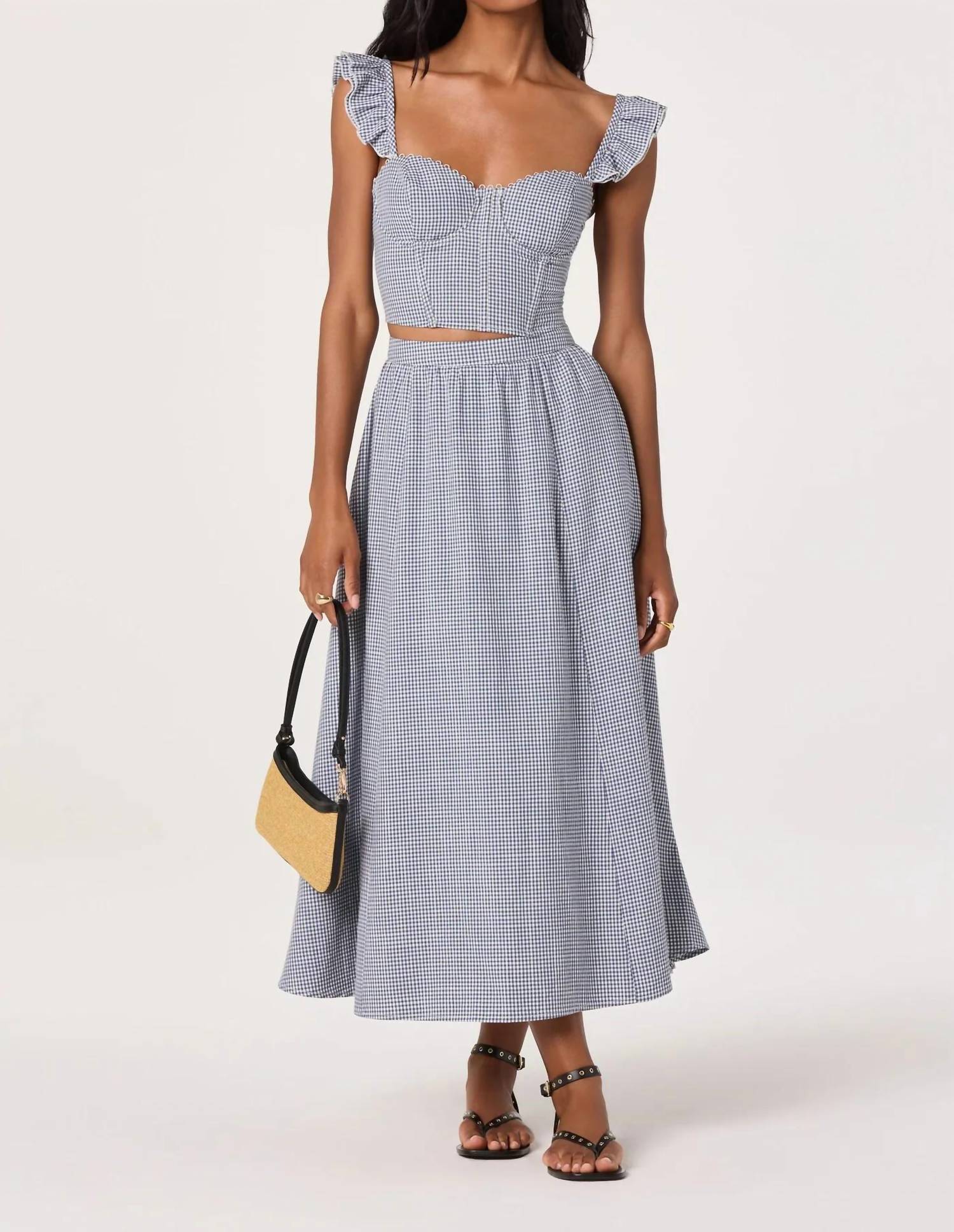 Astr - Wylda Gingham Skirt