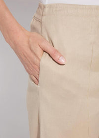 Lysse - Nixie Drawstring Linen Wide Leg Pant