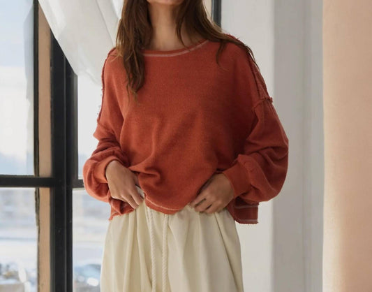 Bucketlist - Open Back Pullover