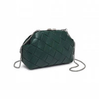 Moda Luxe - Women's Pauline Woven Crossbody Bag
