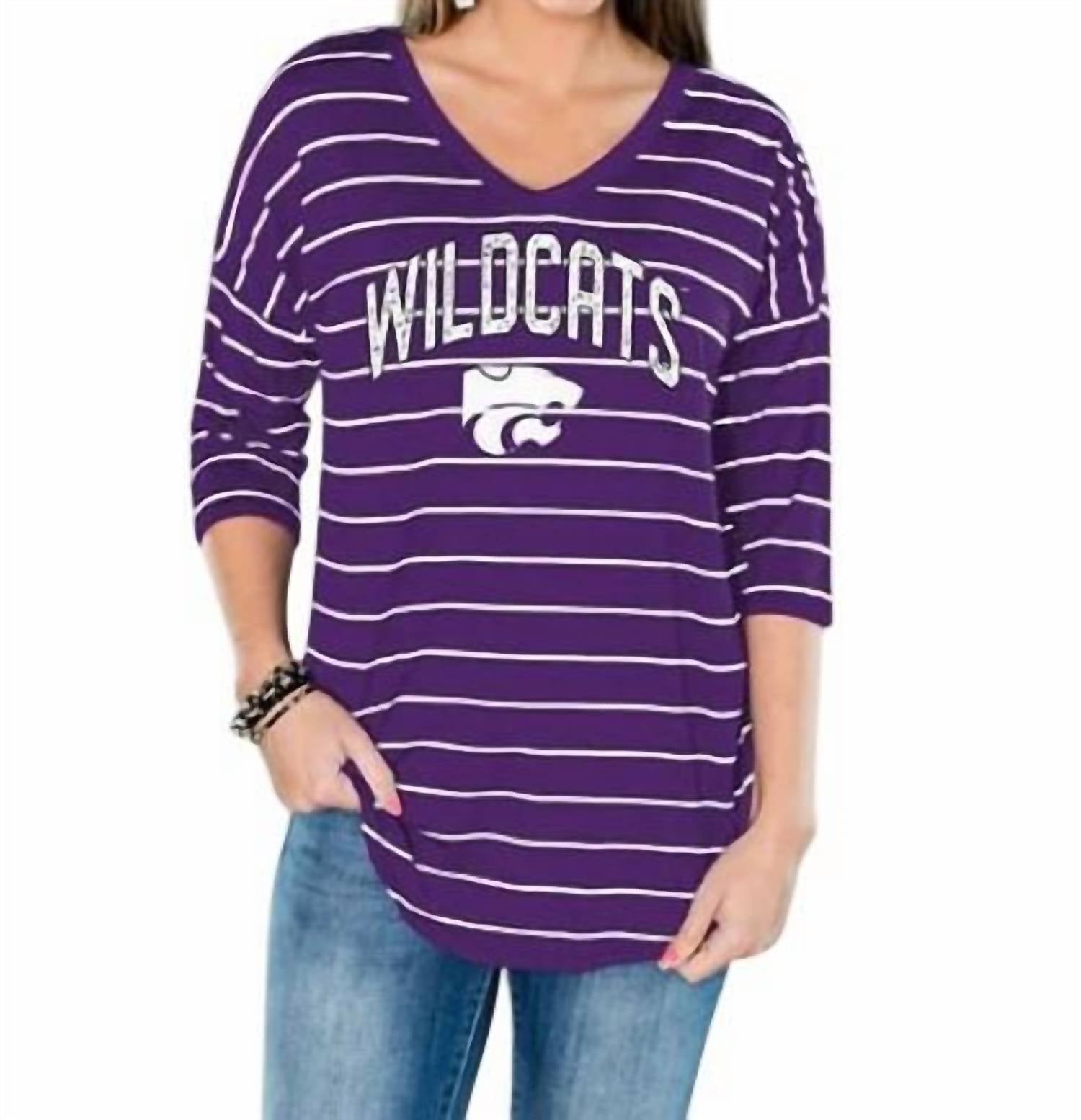 Gameday Couture - Kansas State University Fall in Line Tunic