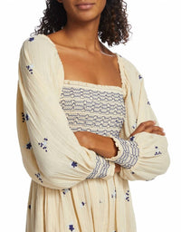 Free People - Embroidered Dahlia Jumpsuit