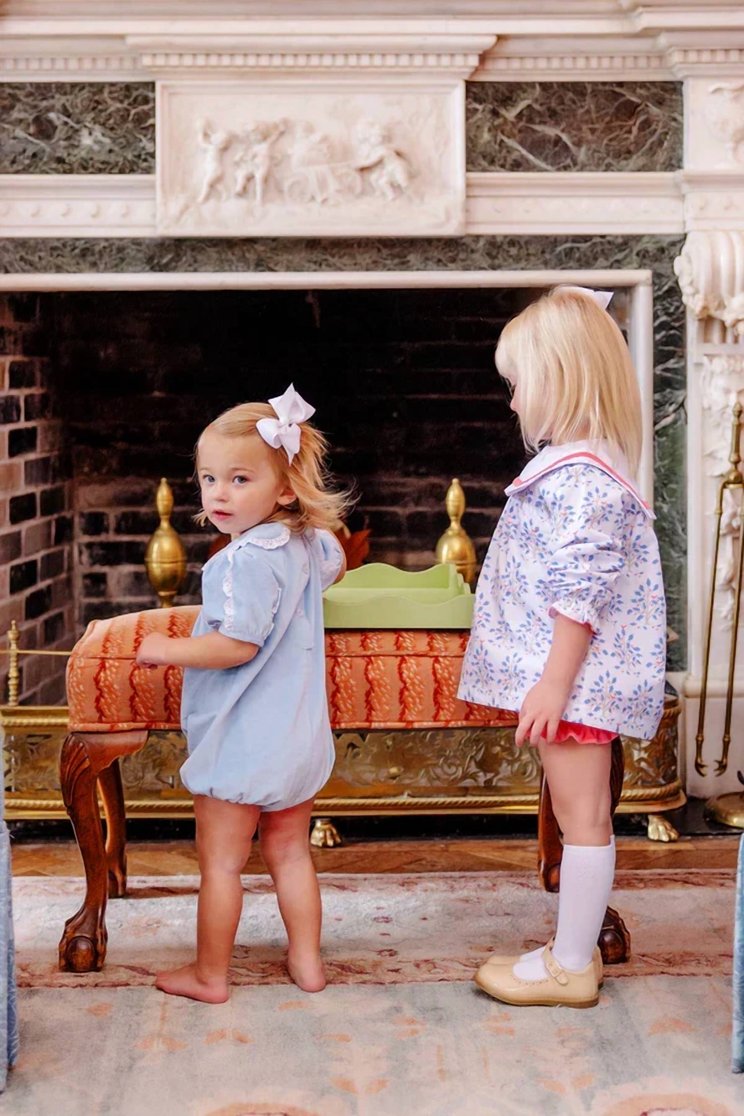 The Beaufort Bonnet Company - Girls' Mary Baker Bubble Romper