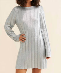 4Th & Reckless - Paloma Knit Dress - clothing - dresses - grey
