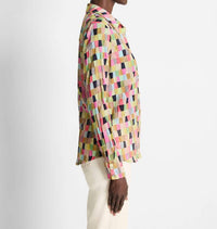 Nic + Zoe - Women's Watercolor Check Shirt