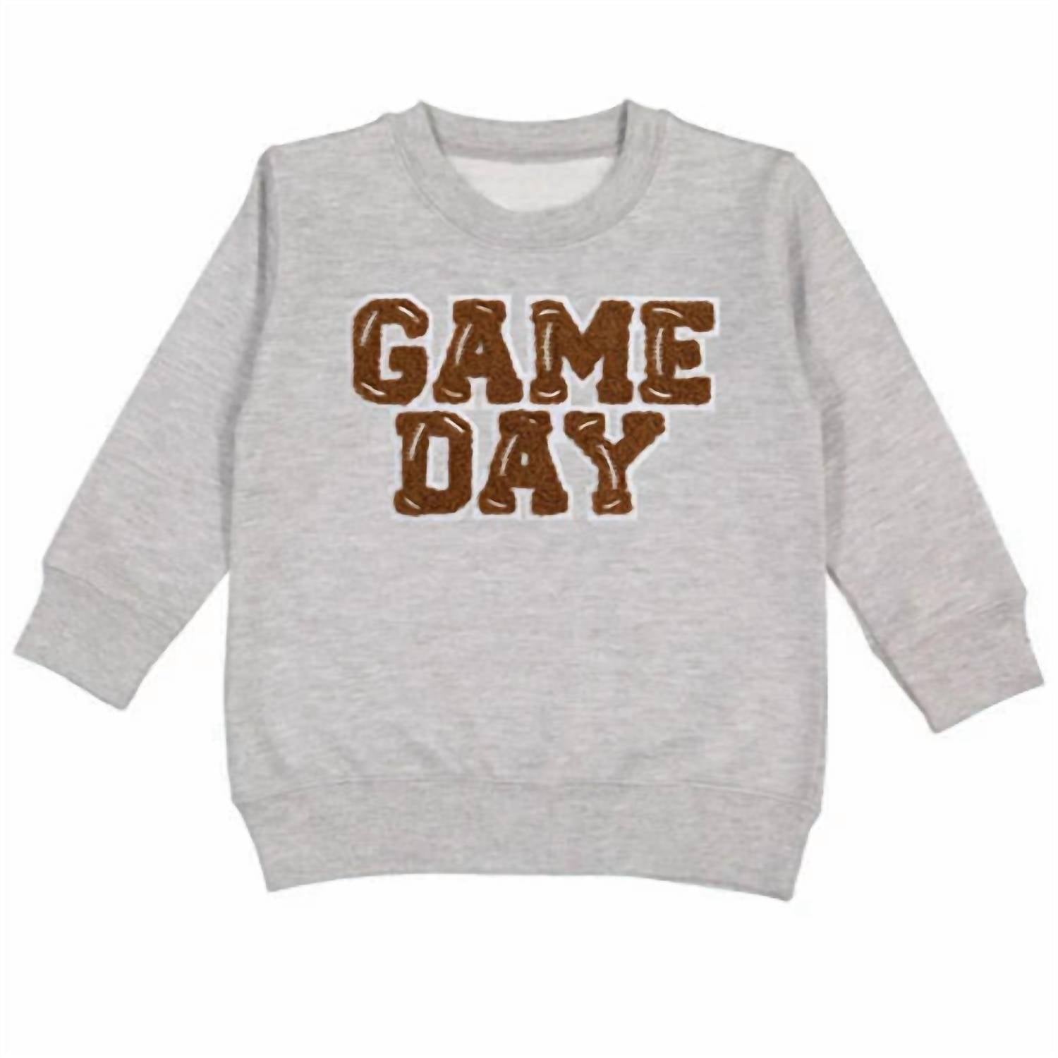 SWEET wink Game Day Sweatshirt in blue - kids' shirt - detail view