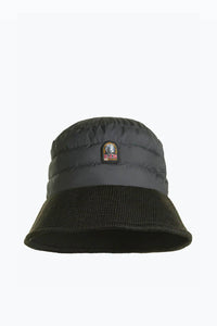PARAJUMPERS Women's Puffer Bucket Hat in black - women's hat