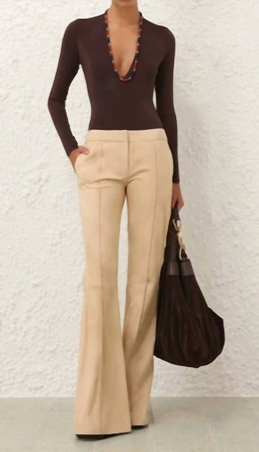 Zimmermann - Illuminate Suede Pants