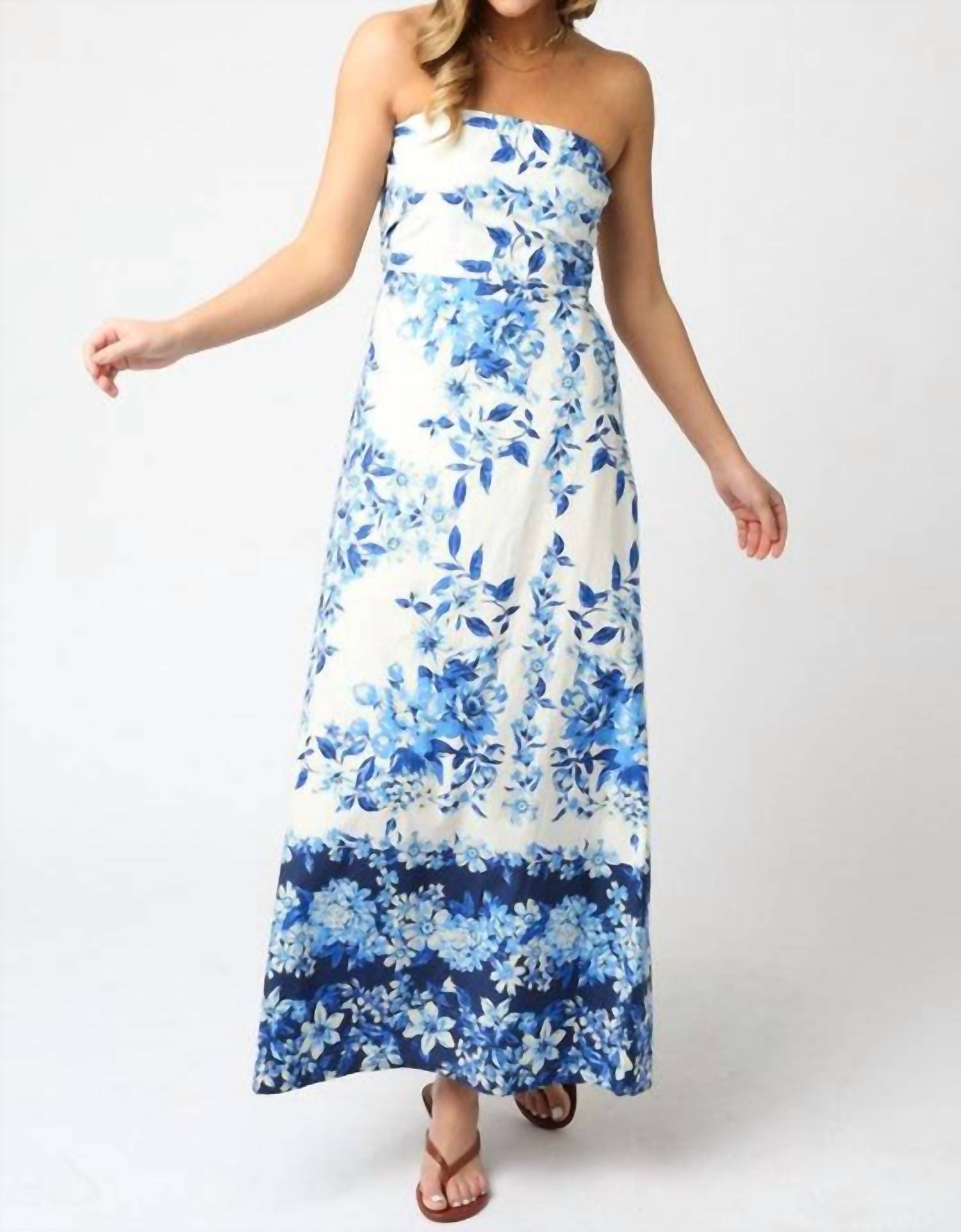 Olivaceous - Laurel Maxi Dress