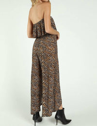 Honey Punch - Born to be Wild Leopard Jumpsuit