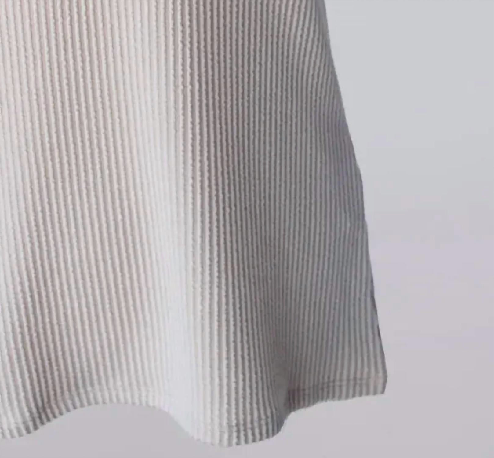 Keren Hart - Women's Ribbed Knit Flutter Sleeve Top