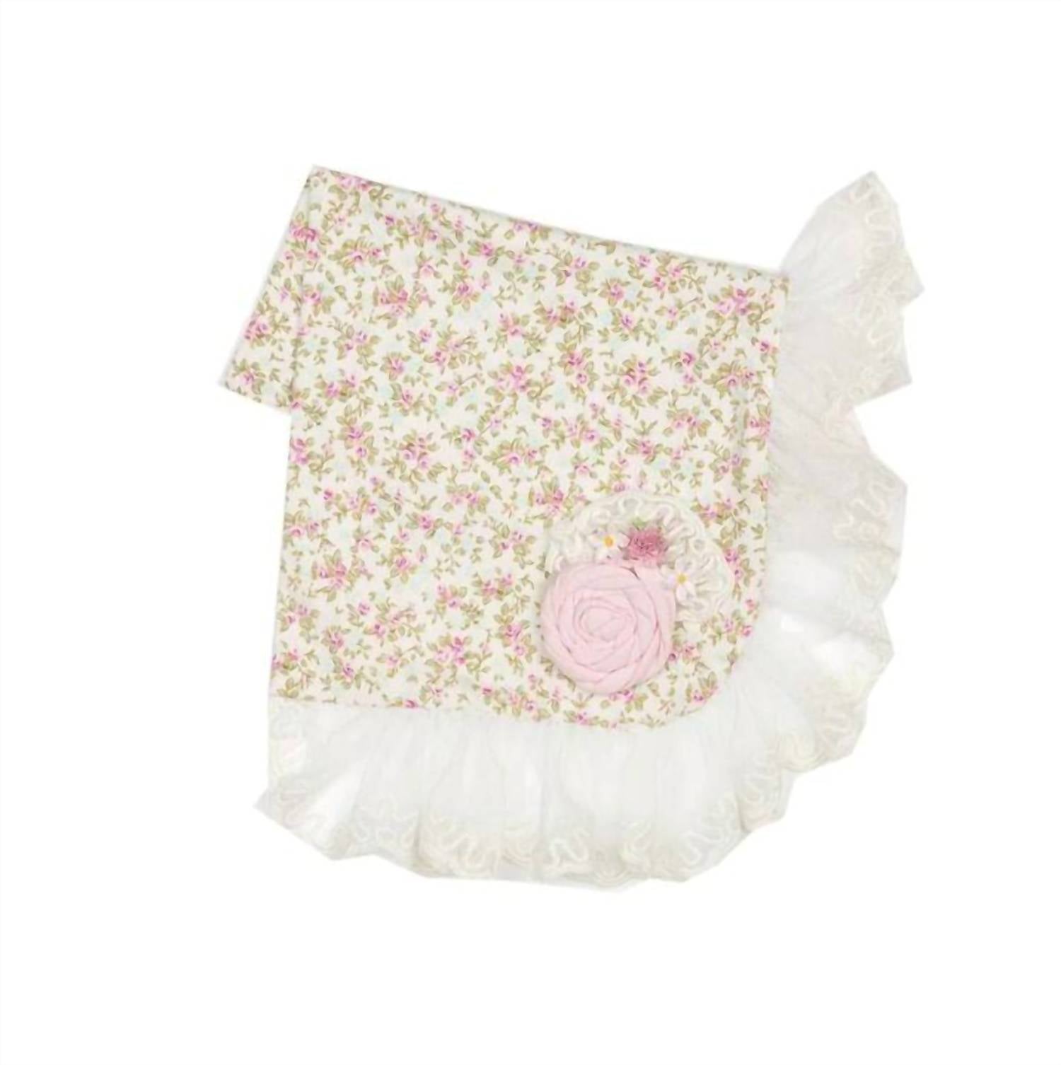 Haute Baby - Baby Sweet Pea Blanket With Pin