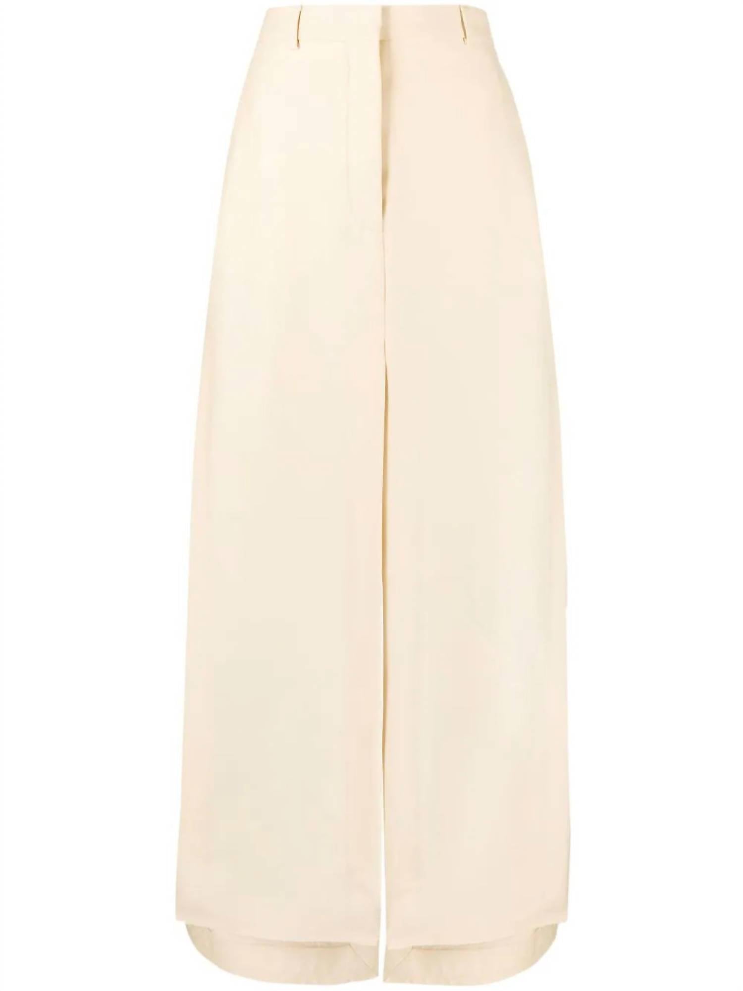 Lanvin - A-line Slit Maxi Skirt