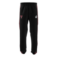adidas Men's Mahomes Texas Tech Red Raiders Track Pants in black red - men's pants