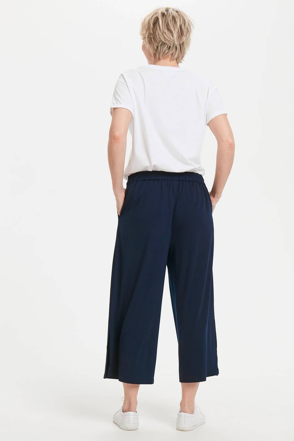 Kaffe - Malli Casual Cropped High Waist Trousers