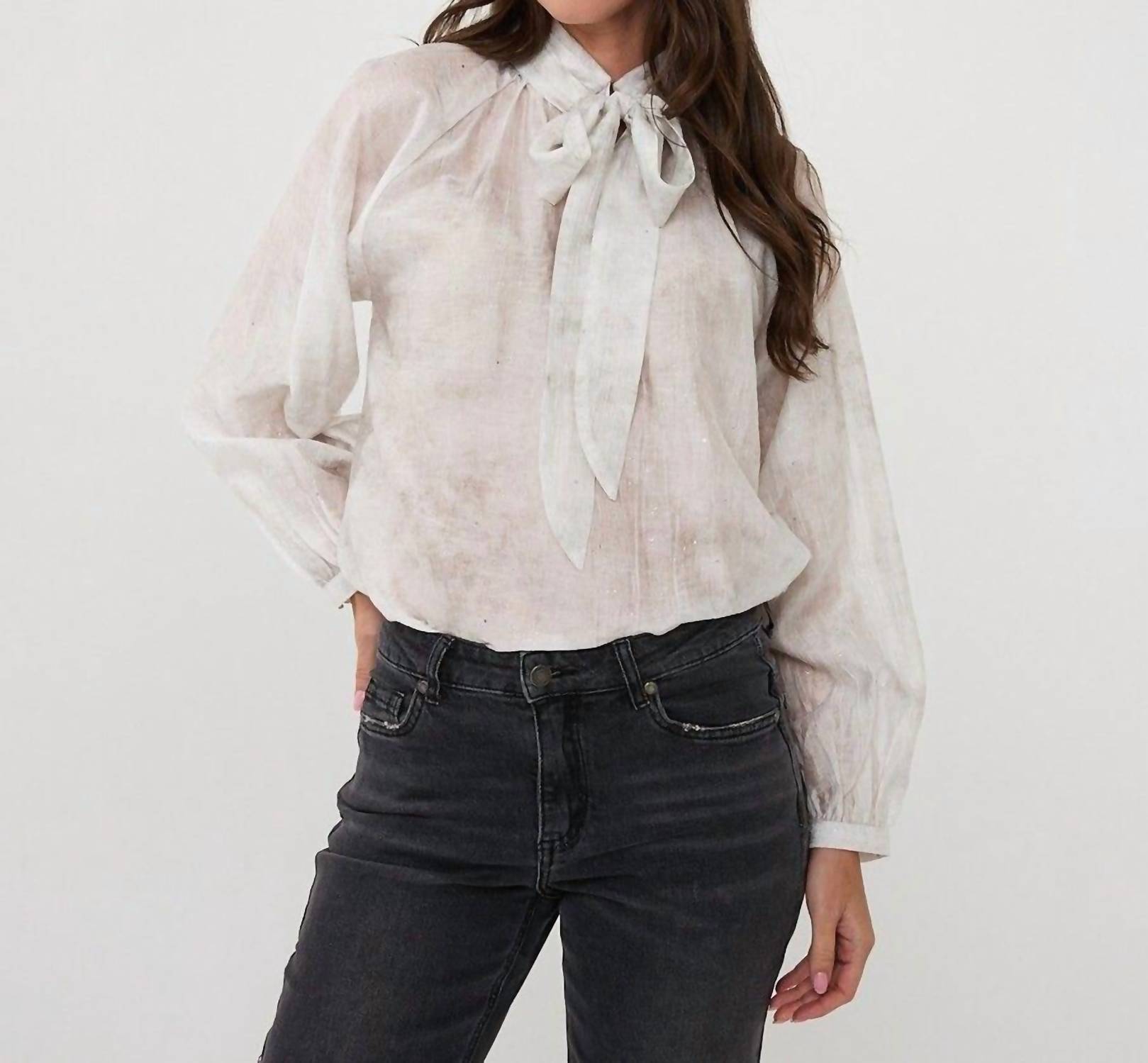 Esqualo - Raglan shawl collar Blouse
