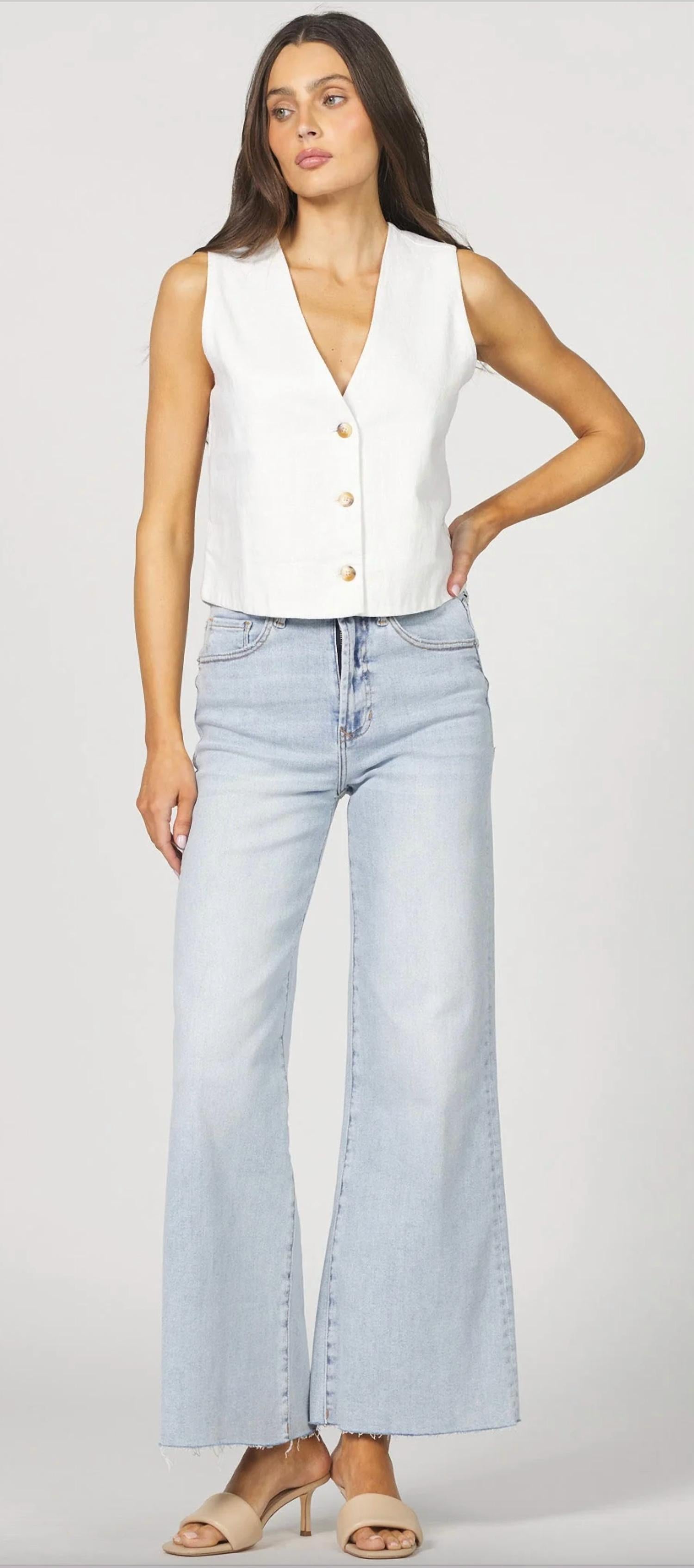 Dear John Denim - Gilet Button Up Vest
