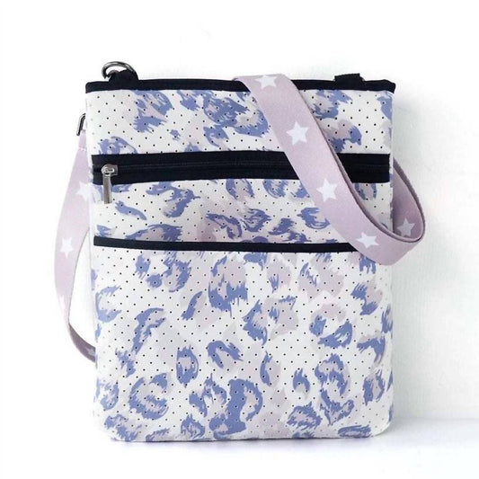 Beauty Stash - Women's Snow Leopard Crossbody Bag