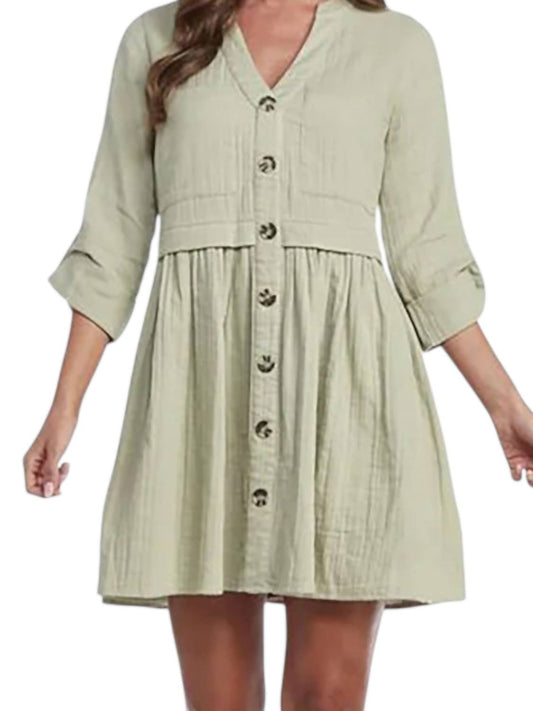 Mudpie - Addison Button-Up Dress