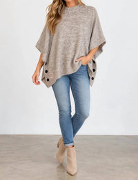 Btx - Cozy Knit Poncho