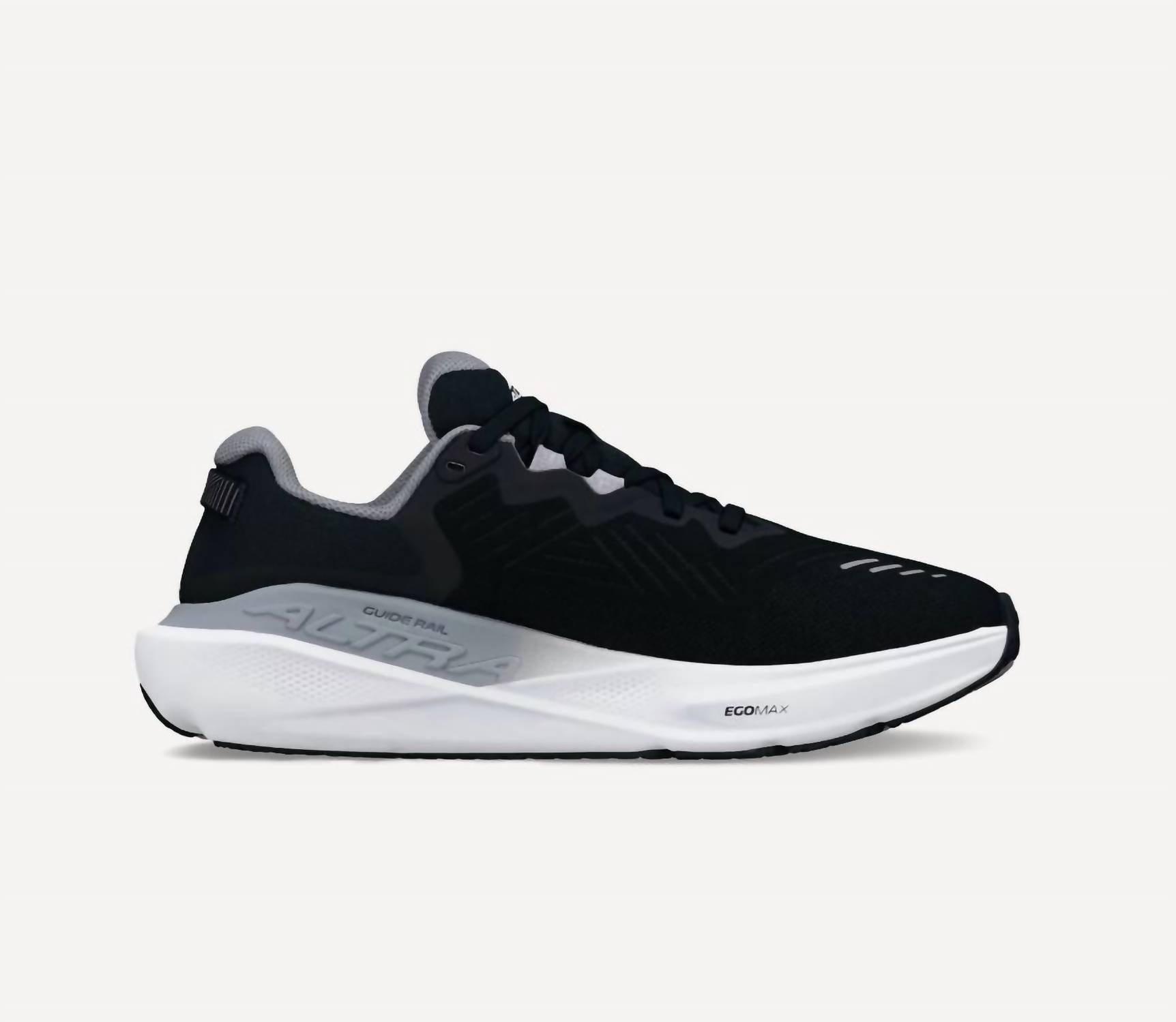 ALTRA Women's Paradigm 8 Shoes in black white - women's shoe - detail view