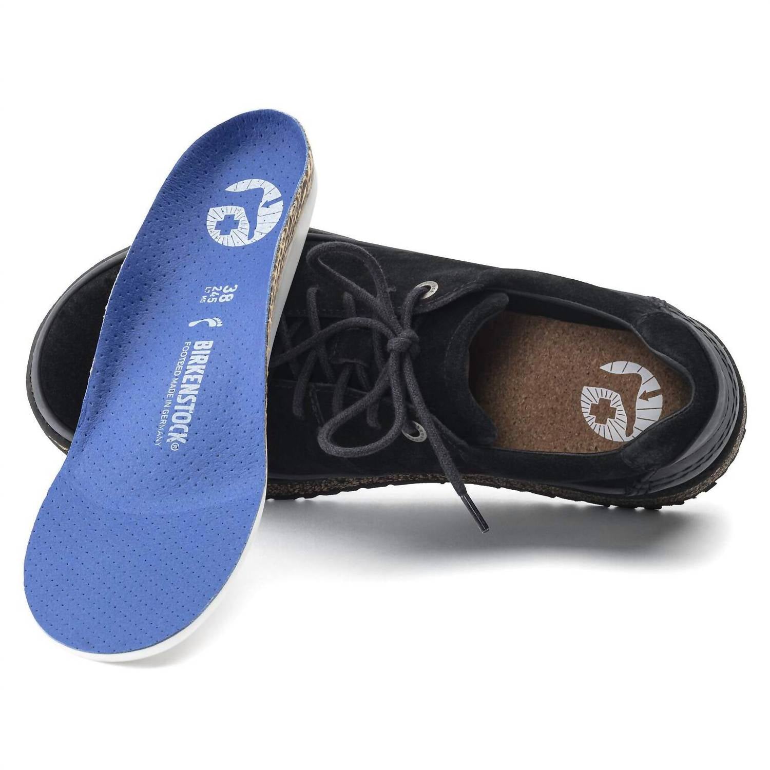 Birkenstock - Men's Honnef Low Suede Leather Lace Up Shoes